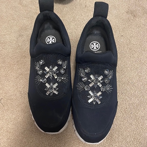 ( 2 for $200)
Tory Burch Neoprene Sneaker Bejewelled - Picture 2 of 4